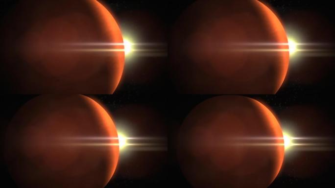 光效和银河系中的橙色行星