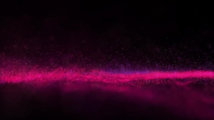 Metaverse区块链数字技术背景赛博朋克色彩视频。美丽优雅的最小背景。