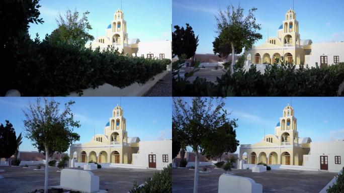 圣乔治教堂 (Ekklisia Agios Georgios) Oia，圣托里尼岛，希腊，欧洲