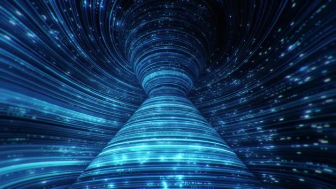 抽象二元隧道科技感科幻黑洞