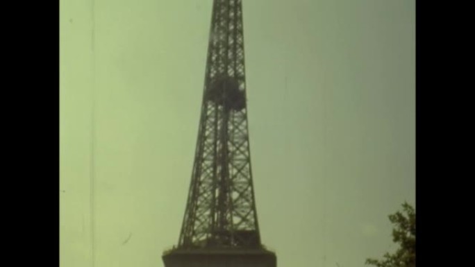 法国1976，埃菲尔铁塔细节