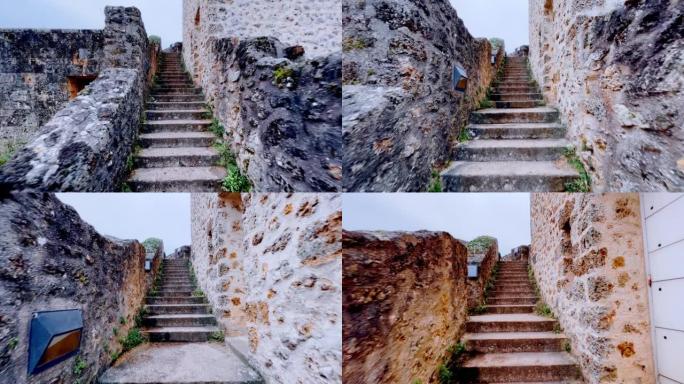 法国Chevreuse的马德琳城堡楼梯