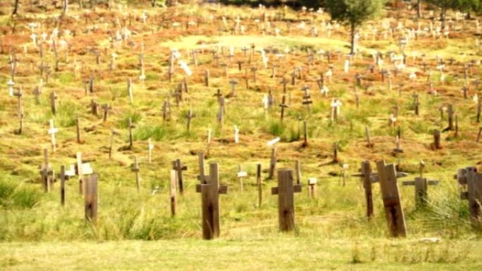 西班牙布尔戈斯悲伤山公墓