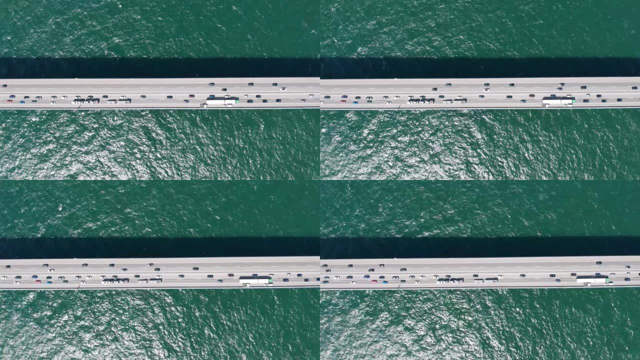 丹麦大贝尔特大桥 (ø stbroen) 上的交通