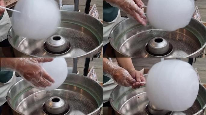 男士手纺电动棉花糖机