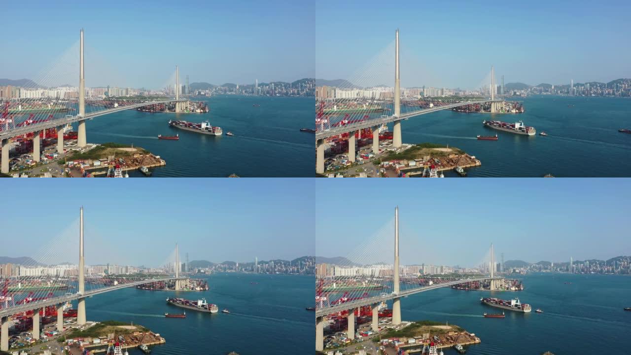 2022年4月15日葵青货柜码头及石匠桥