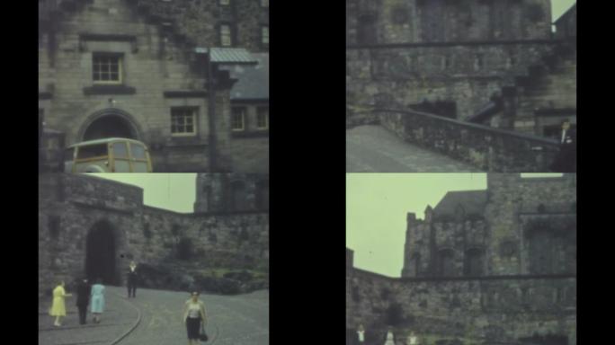 英国1959，50年代爱丁堡城市景观
