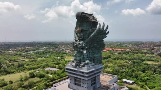 印度尼西亚巴厘岛鹰航Wisnu Kencana文化公园鸟瞰图