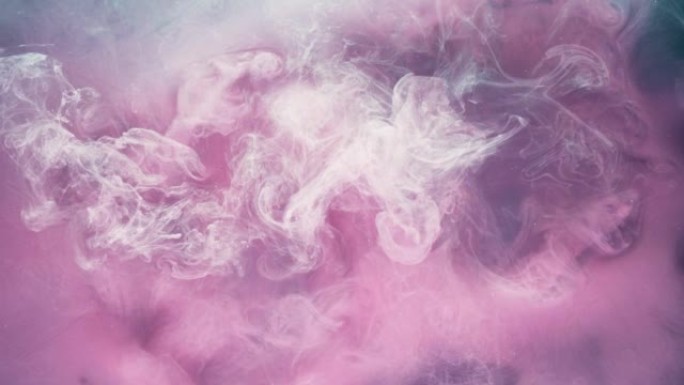 蒸汽流神秘雾霾模糊白色粉色烟雾