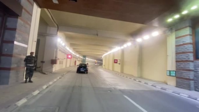 阿塔尔隧道索朗马纳利至苏苏拉胡德斯皮蒂山谷隧道入口。