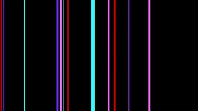 一包3个彩色条纹线条的动画。包括黑白亮度 (alpha通道)，因此您可以在自己的背景上对其进行密钥。