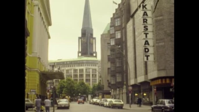 德国1979，汉堡市中心