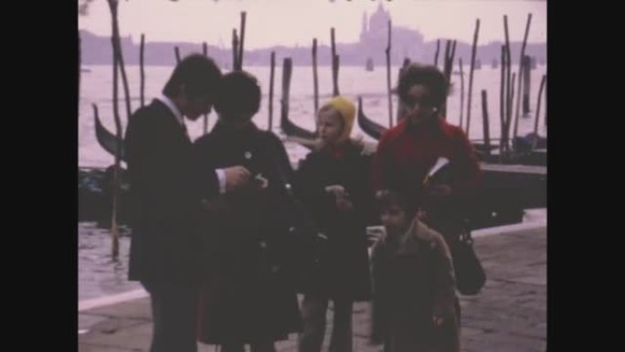 意大利1971，吊船和威尼斯景观