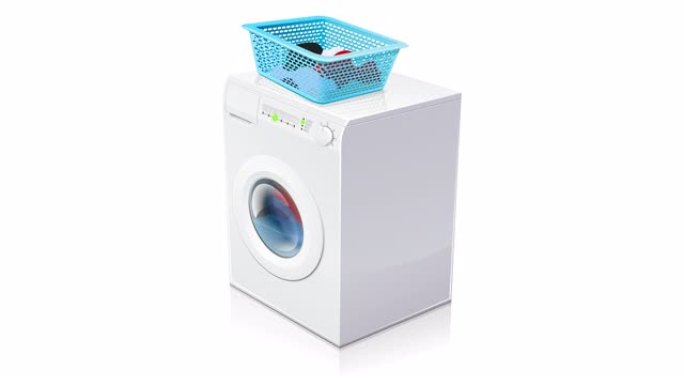 洗衣机运行 (循环)