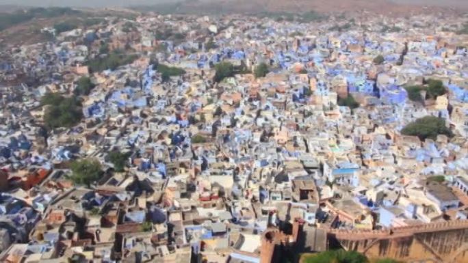 焦特布尔蓝色城市-拉贾斯坦邦印度