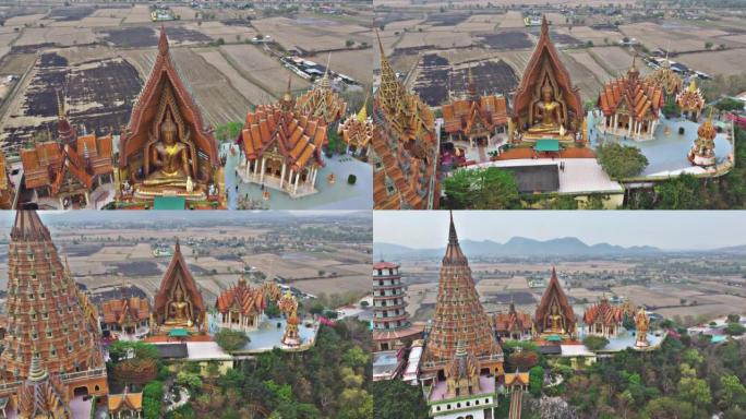 Wat Tham Suea(虎洞寺)泰国佛教寺庙山虎洞寺