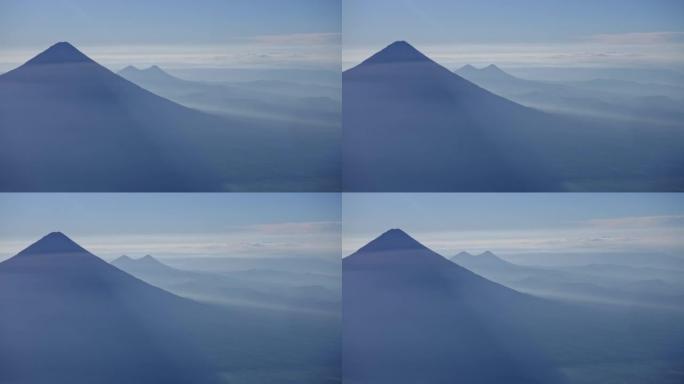 危地马拉阿瓜火山的风景