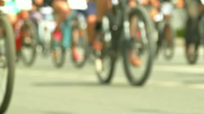 背景-骑自行车环游城市