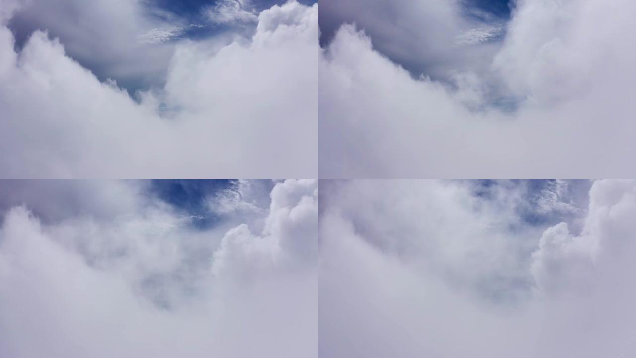 aerial photography sky clouds