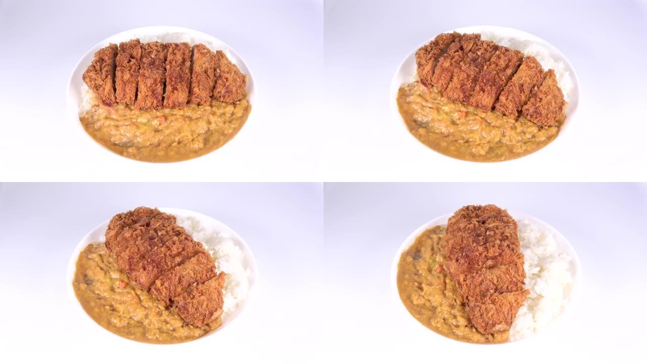 日本肉饼咖喱，视频剪辑
