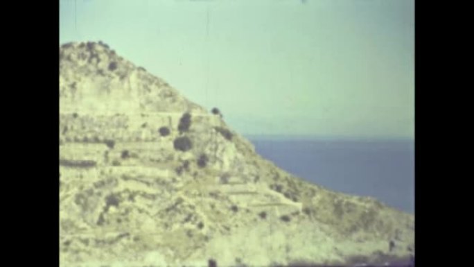 意大利1964，那不勒斯海湾的景色