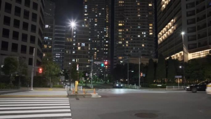 日本的东京忍者夜景