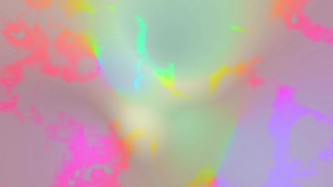 虹彩噪声循环动画。