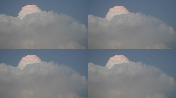 Lightning cumulonimbus in clouds