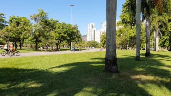 周日的弗拉门戈公园-里约热内卢