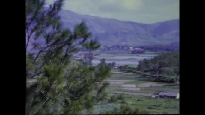 日本1969，丘陵日本景观