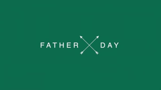 父亲节，绿色纹理上有箭头