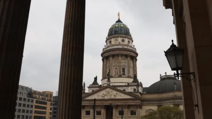 德国柏林宪兵广场和建筑30fps 4k视频