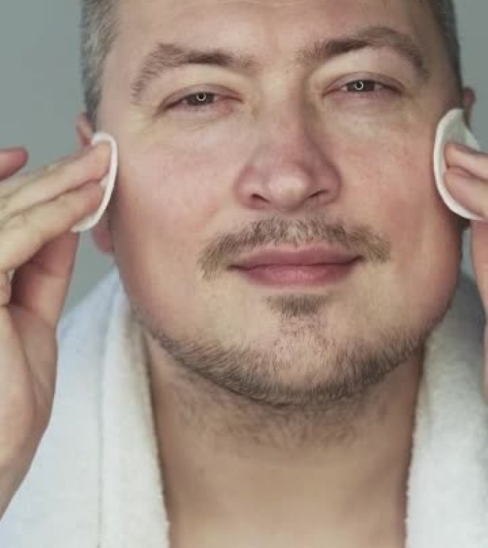 男性皮肤护理垂直清洁程序