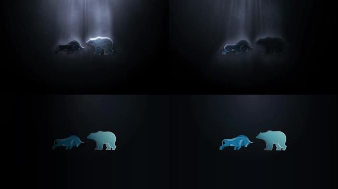 加密货币-熊vs公牛