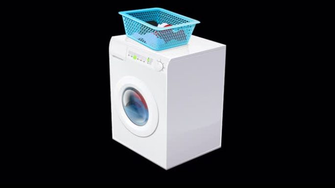 洗衣机运行 (循环)