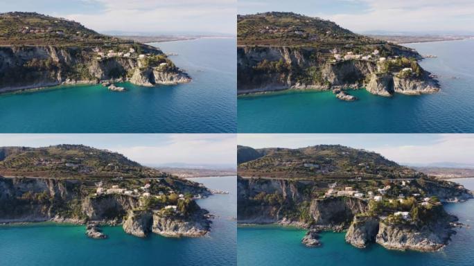 意大利南部卡拉布里亚蒙陶罗市附近的Pietragrande悬崖