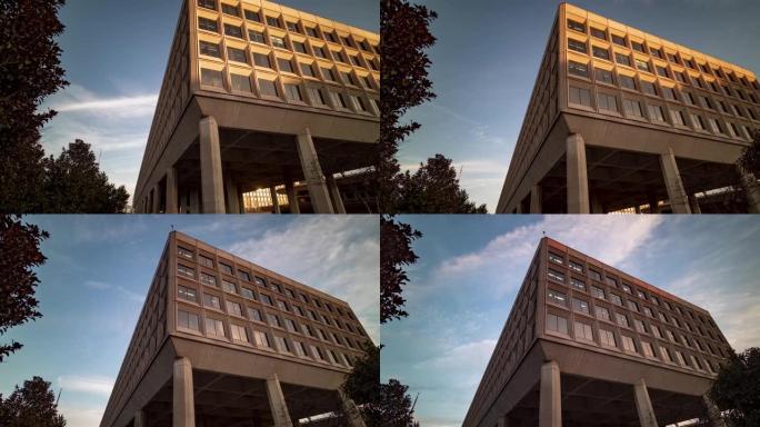 美国能源部总部James V. Forrestal Building，华盛顿特区-Time-laps