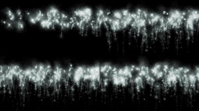 火花彩色粒子动画运动图形