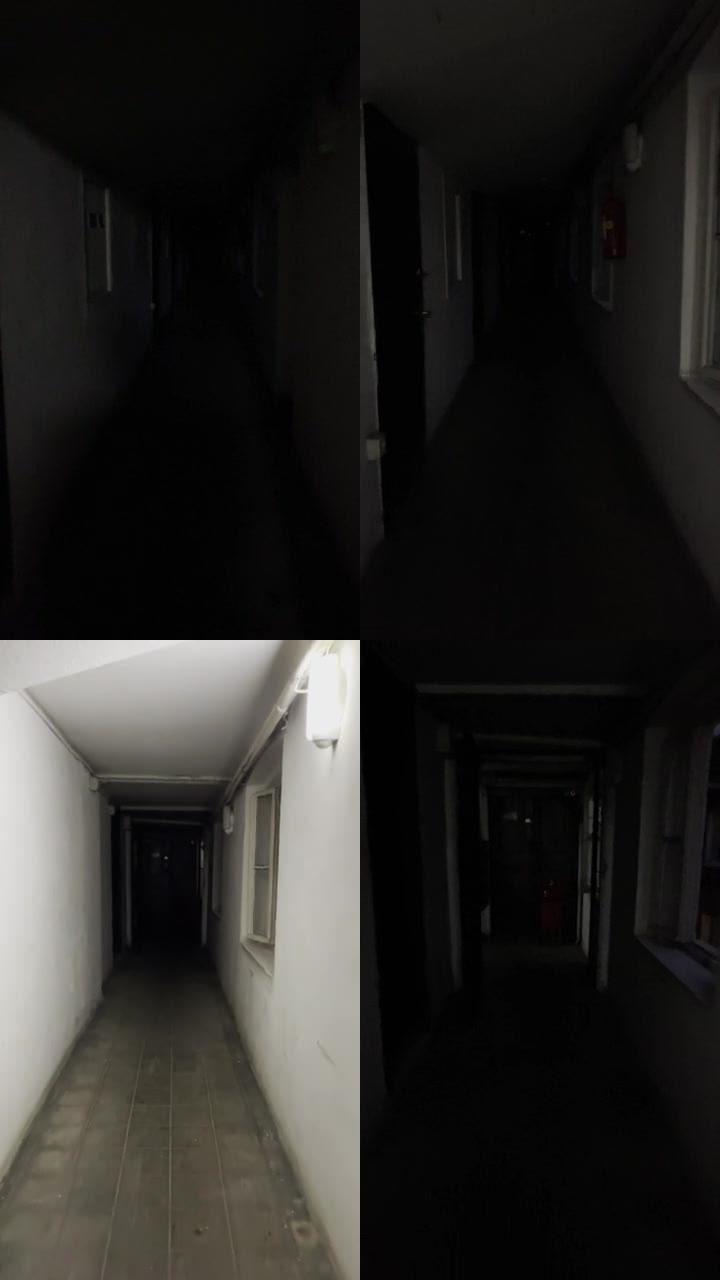 长长的黑暗走廊