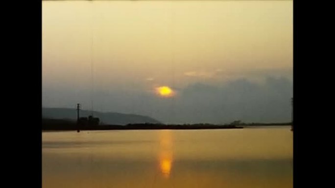 埃尔科勒港60年代海上日落