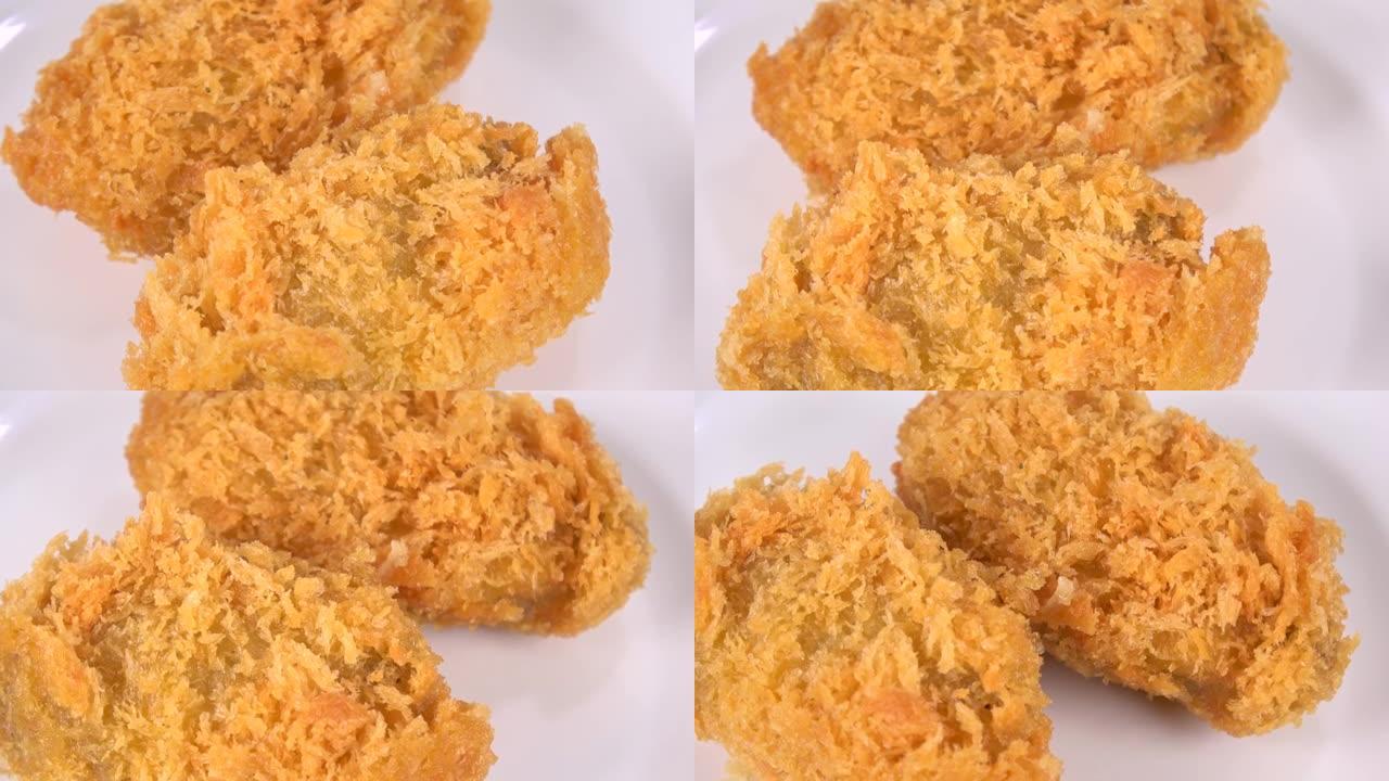 日本油炸牡蛎，视频剪辑