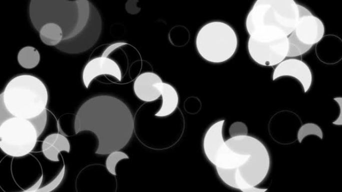 球环形球体粒子动画运动图形