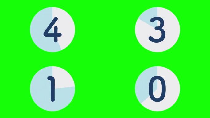 简单倒计时动画5秒美元