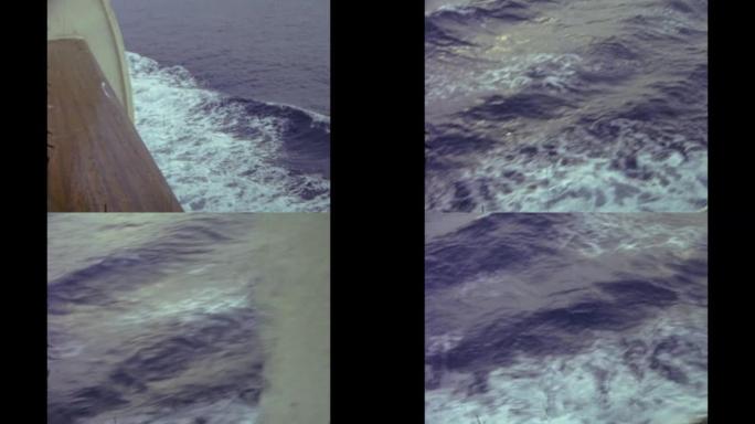 意大利1964，海中的船浪