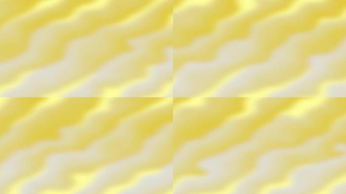 4k抽象流体颜色黄色渐变霓虹灯背景