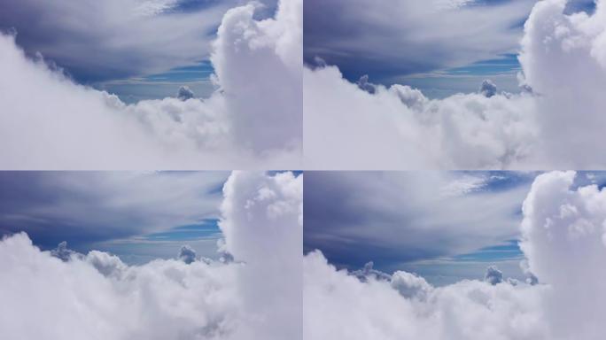 aerial photography sky clouds