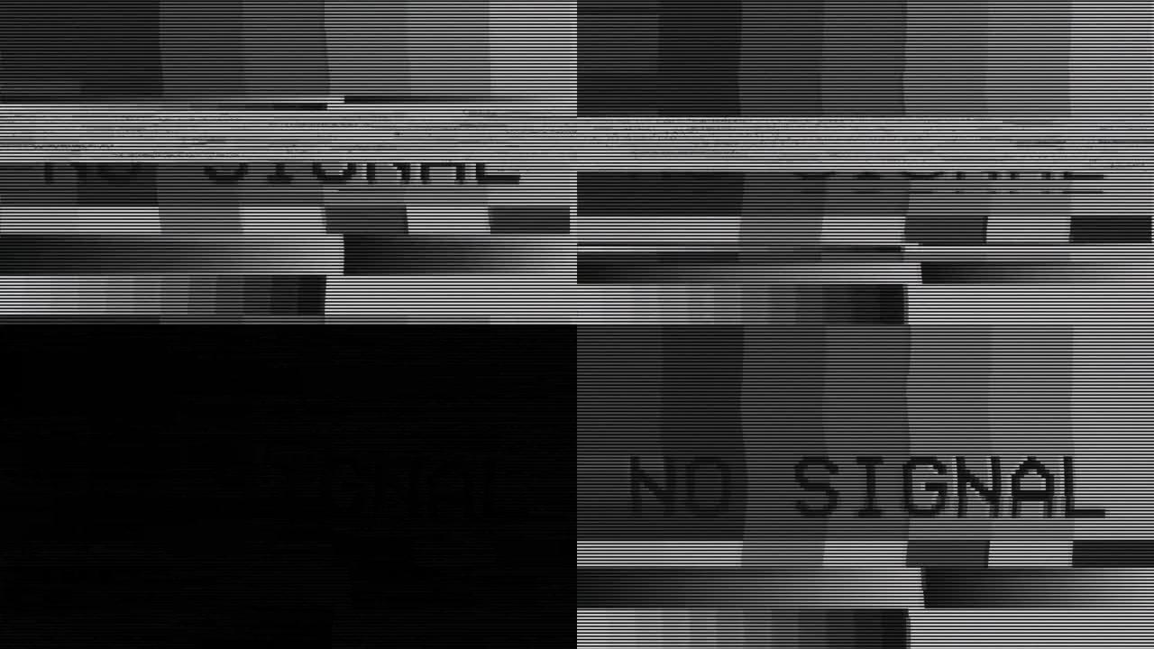 老式VHS (视频家庭系统) 缺陷噪声和伪影效果。4k毛刺效应。