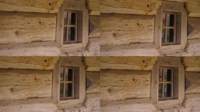 房子里的旧木窗