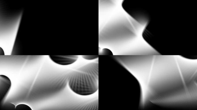 旋转光灰度CG粒子运动图形