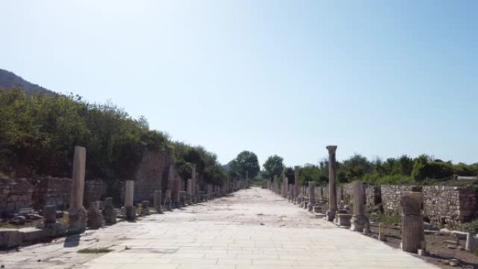 伊兹密尔以弗所古城的Agora